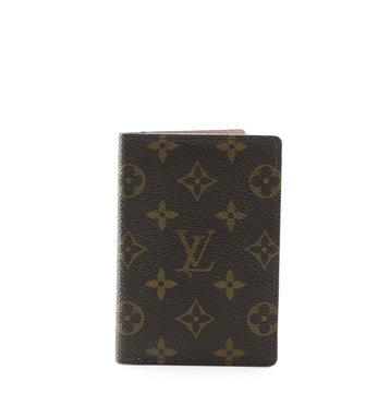 Louis Vuitton Passport Cover Monogram Canvas
