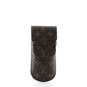 Louis Vuitton Flap Glasses Cover Monogram Canvas