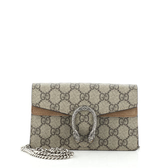 Gucci Dionysus Bag GG Coated Canvas Super Mini