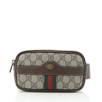 Gucci Ophidia Belt Bag GG Coated Canvas Mini