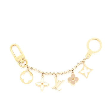 Louis Vuitton Fleur de Monogram Bag Charm and Key Holder Resin and Brass