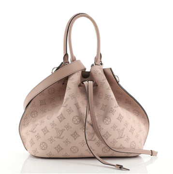 Louis Vuitton Girolata Handbag Mahina Leather