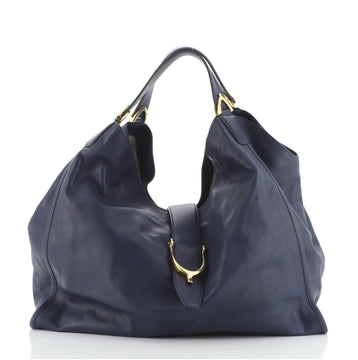 Gucci Soft Stirrup Tote Leather Large