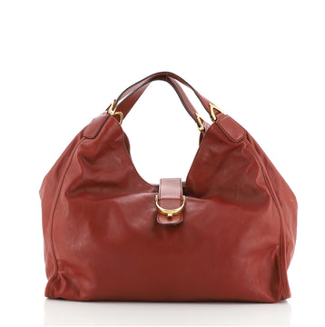 Gucci Soft Stirrup Tote Leather Large