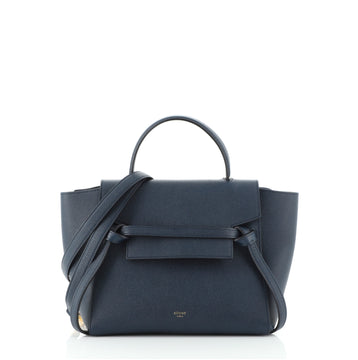 Celine Belt Bag Textured Leather Micro