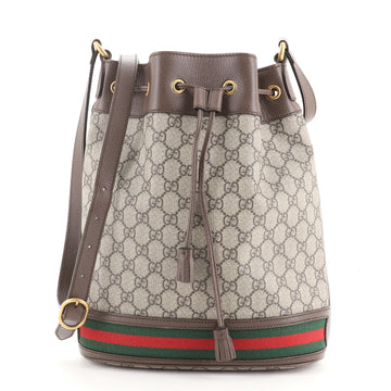 Gucci Ophidia Bucket Bag GG Coated Canvas Medium