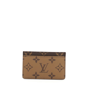 Louis Vuitton Card Holder Reverse Monogram Canvas