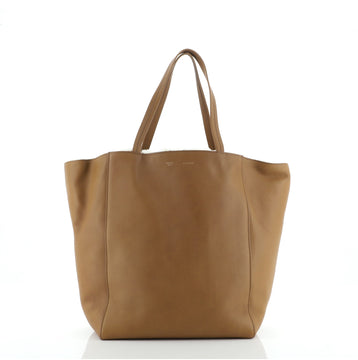 Celine Phantom Cabas Tote Leather with Shearling Medium