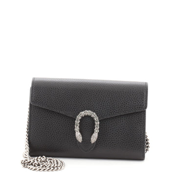 Gucci Dionysus Chain Wallet Leather with Embellished Detail Small
