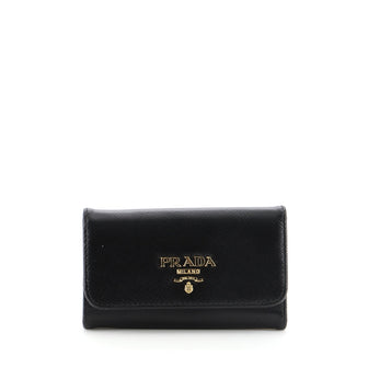 Prada 6 Key Holder Saffiano Leather
