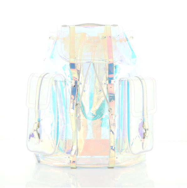 A LIMITED EDITION IRIDESCENT MONOGRAM PVC PRISM CHRISTOPHER GM