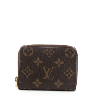 Louis Vuitton Zippy Coin Purse Monogram Canvas
