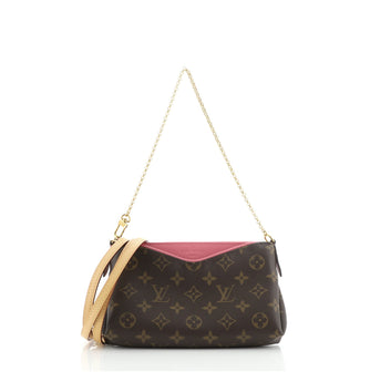 Louis Vuitton Pallas Clutch Monogram Canvas