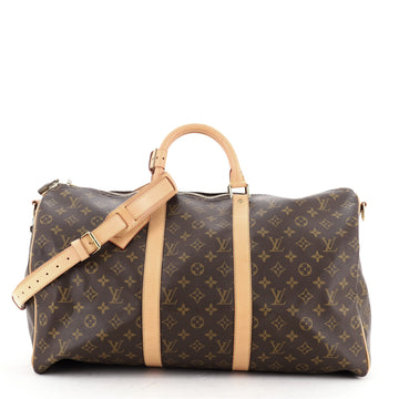 Louis Vuitton Keepall Bandouliere Bag Monogram Canvas 50