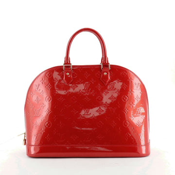 Louis Vuitton Alma Handbag Monogram Vernis GM