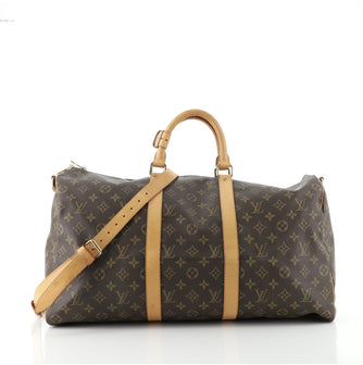Louis Vuitton Keepall Bandouliere Bag Monogram Canvas 50