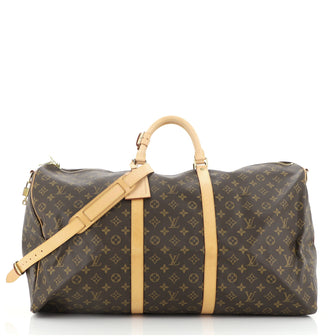 Keepall Bandouliere Bag Monogram Canvas 60