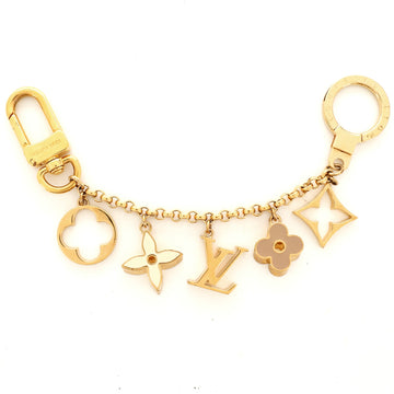 Louis Vuitton Fleur de Monogram Bag Charm and Key Holder Resin and Brass