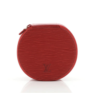 Louis Vuitton Ecrin Bijoux Jewelry Case Epi Leather GM