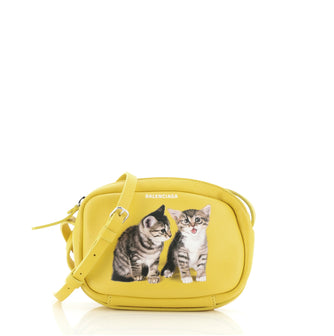 Balenciaga Everyday Crossbody Bag Printed Leather XS