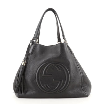 Gucci Soho Shoulder Bag Leather Medium