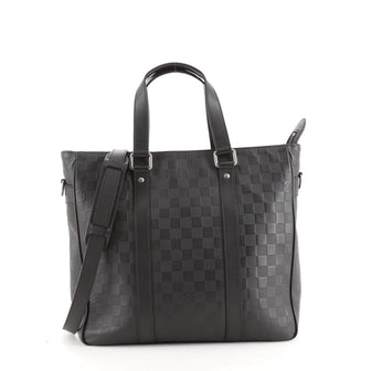 Louis Vuitton Tadao Handbag Damier Infini Leather PM