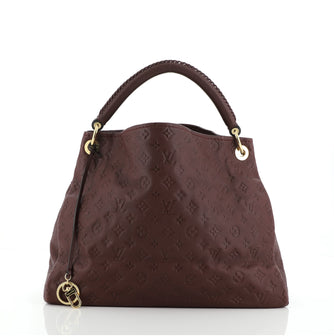 Louis Vuitton Artsy Handbag Monogram Empreinte Leather MM