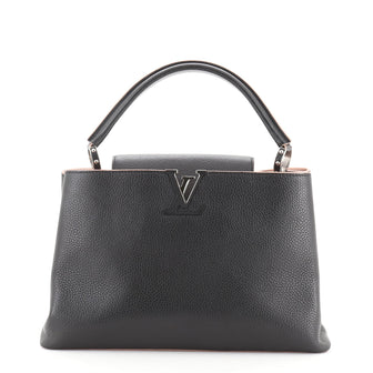 Louis Vuitton Capucines Bag Leather MM