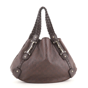 Gucci Pelham Shoulder Bag Guccissima Leather Medium