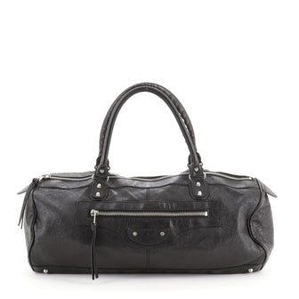 Balenciaga Twiggy Classic Studs Bag Leather East West