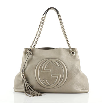 Gucci Soho Chain Strap Shoulder Bag Leather Medium