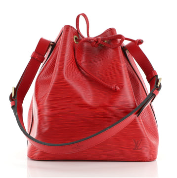 Louis Vuitton Petit Noe Handbag Epi Leather