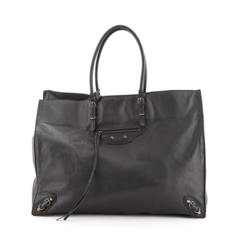 Balenciaga Papier A4 Classic Studs Bag Leather Medium