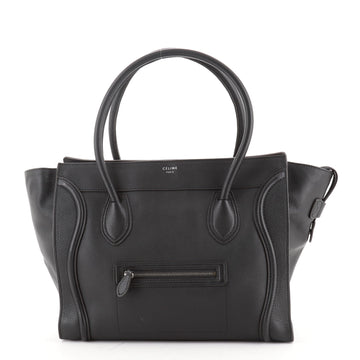 Celine Shoulder Luggage Bag Leather