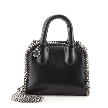 Stella McCartney Falabella Box Top Handle Bag Faux Leather Tiny