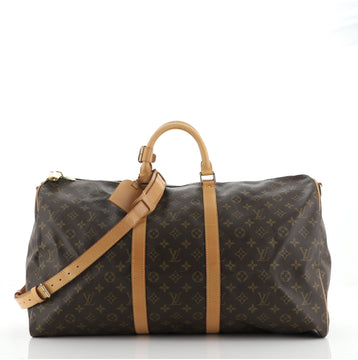 Louis Vuitton Keepall Bandouliere Bag Monogram Canvas 55