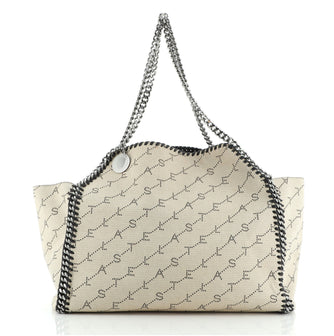 Stella McCartney Falabella Reversible Tote Monogram Canvas Large