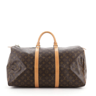 Louis Vuitton Keepall Bag Monogram Canvas 50