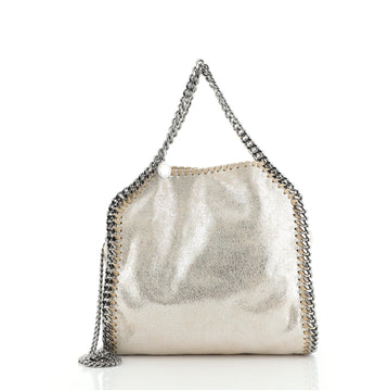 Stella McCartney Falabella Fold Over Flap Crossbody Bag Shaggy Deer Mini
