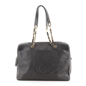 Chanel Vintage Timeless Zip Tote Caviar Large