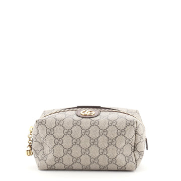 Gucci Ophidia Cosmetic Pouch GG Coated Canvas Small