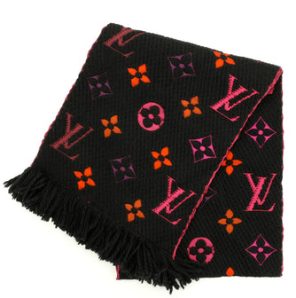 Louis Vuitton Logomania Scarf Wool Blend