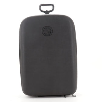 Gucci Interlocking G Trolley Suitcase Coated Canvas Medium