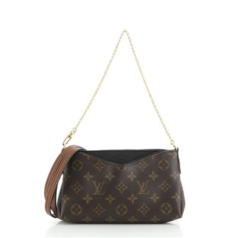 Louis Vuitton Pallas Clutch Monogram Canvas