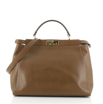 Fendi Peekaboo Bag Soft Leather Large