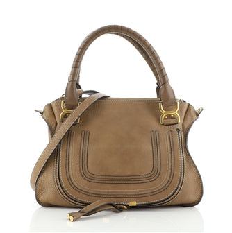 Chloe Marcie Satchel Leather Medium