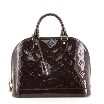 Louis Vuitton Alma Handbag Monogram Vernis PM