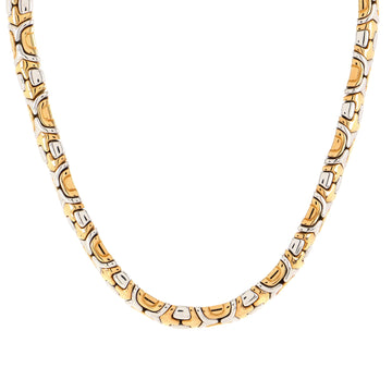 Bvlgari Alveare Choker Necklace 18K Yellow Gold and 18K White Gold