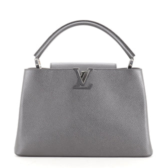 Louis Vuitton Capucines Bag Leather MM