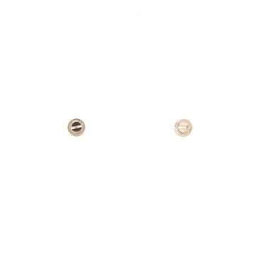 Cartier Love Stud Earrings 18K White Gold